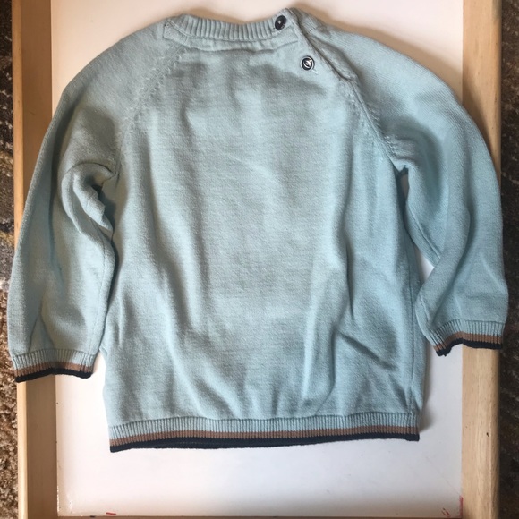 Fine knit cotton panda sweater - Picture 5 of 9